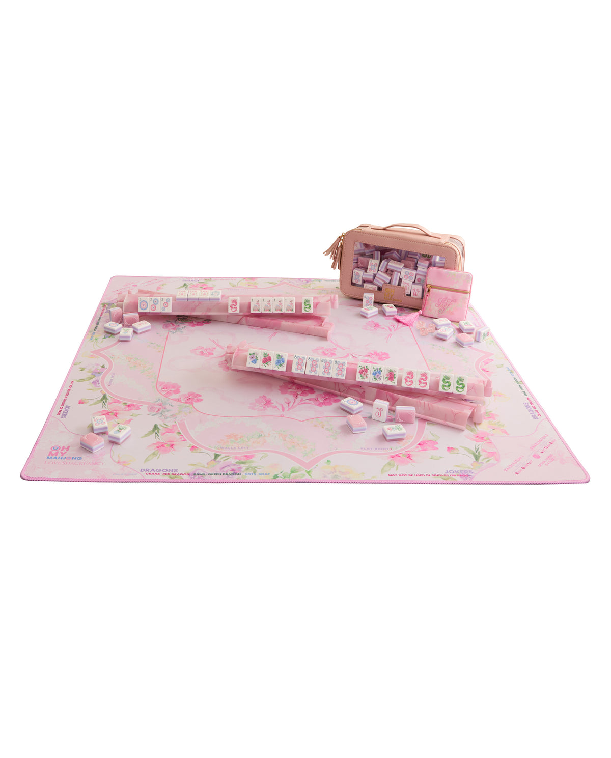 LSF Fleur Mahjong Mat - Oh My Mahjong