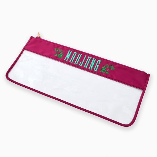 Magenta Pagoda Mahjong Bag - Oh My Mahjong