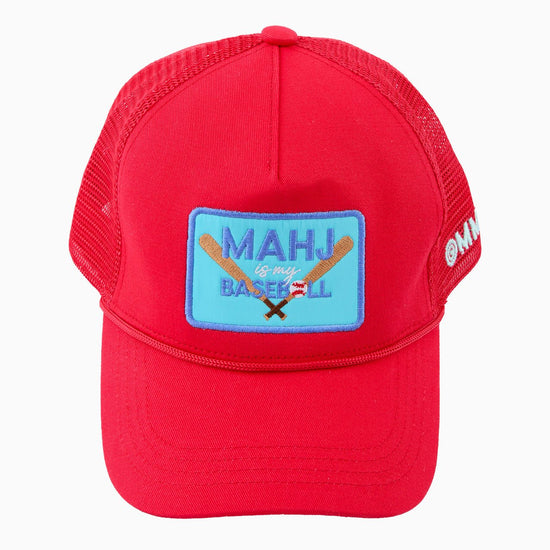 Mahj Is My Baseball Hat - Oh My Mahjong