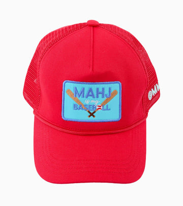 Mahj Is My Baseball Hat - Oh My Mahjong