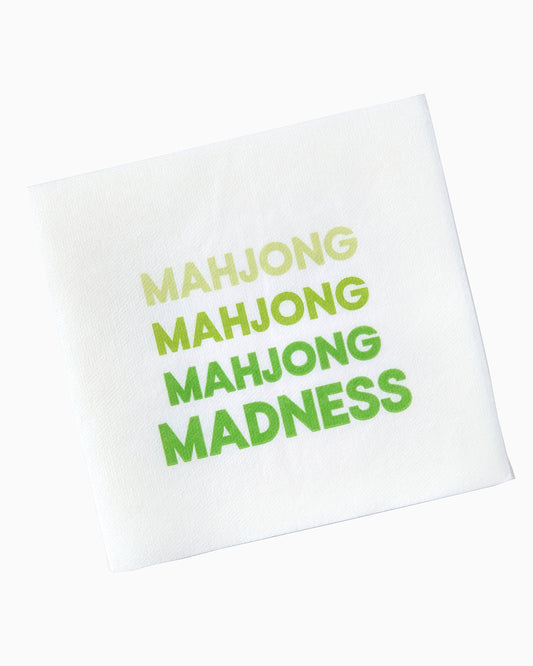 Mahjong Madness Napkins - Oh My Mahjong