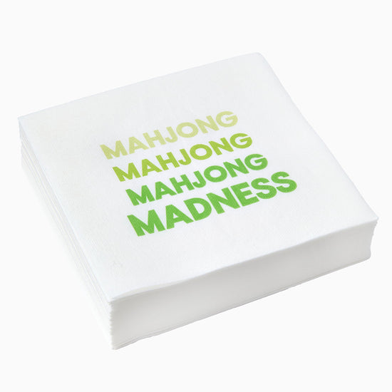 Mahjong Madness Napkins - Oh My Mahjong