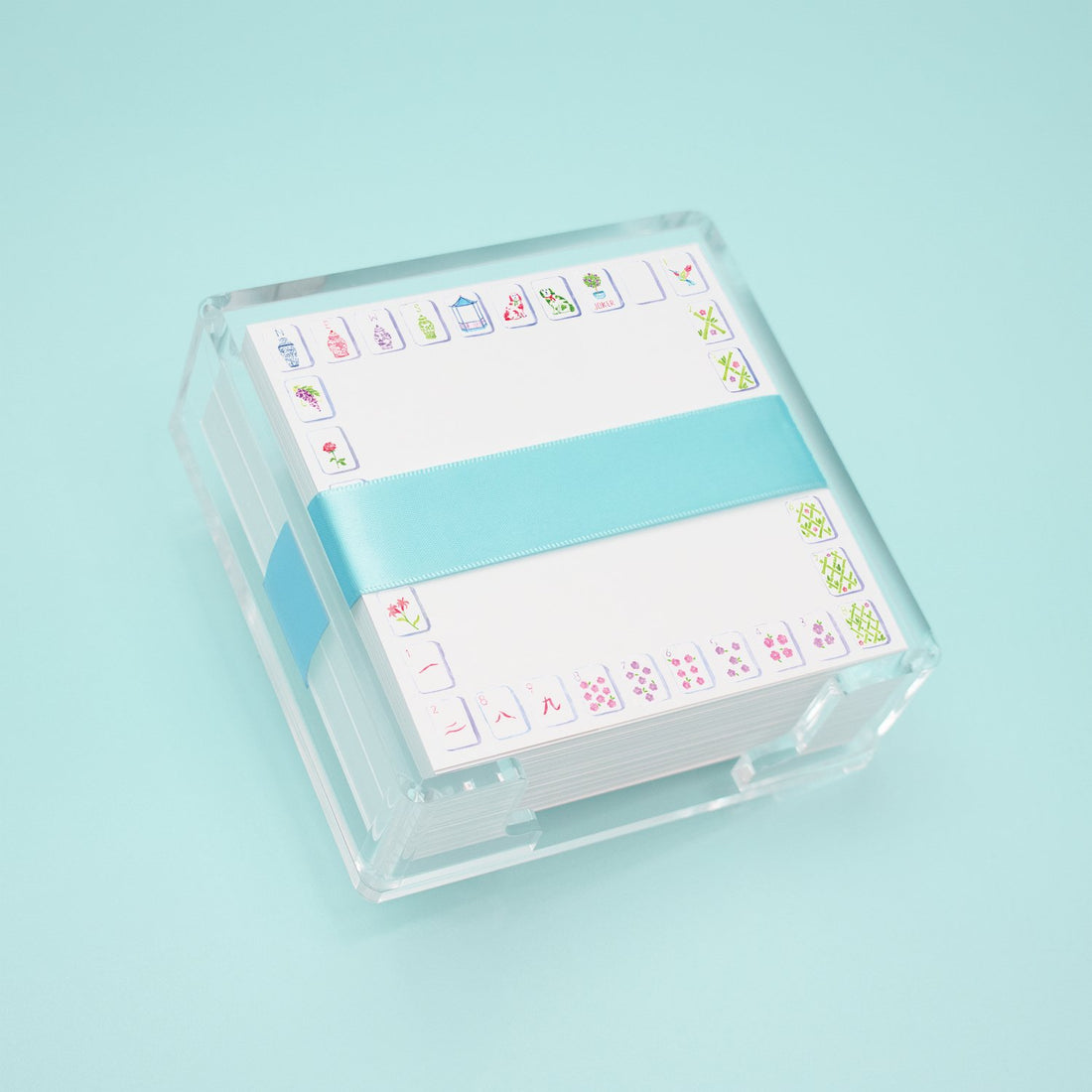 Mahjong Square Desk Set - Oh My Mahjong