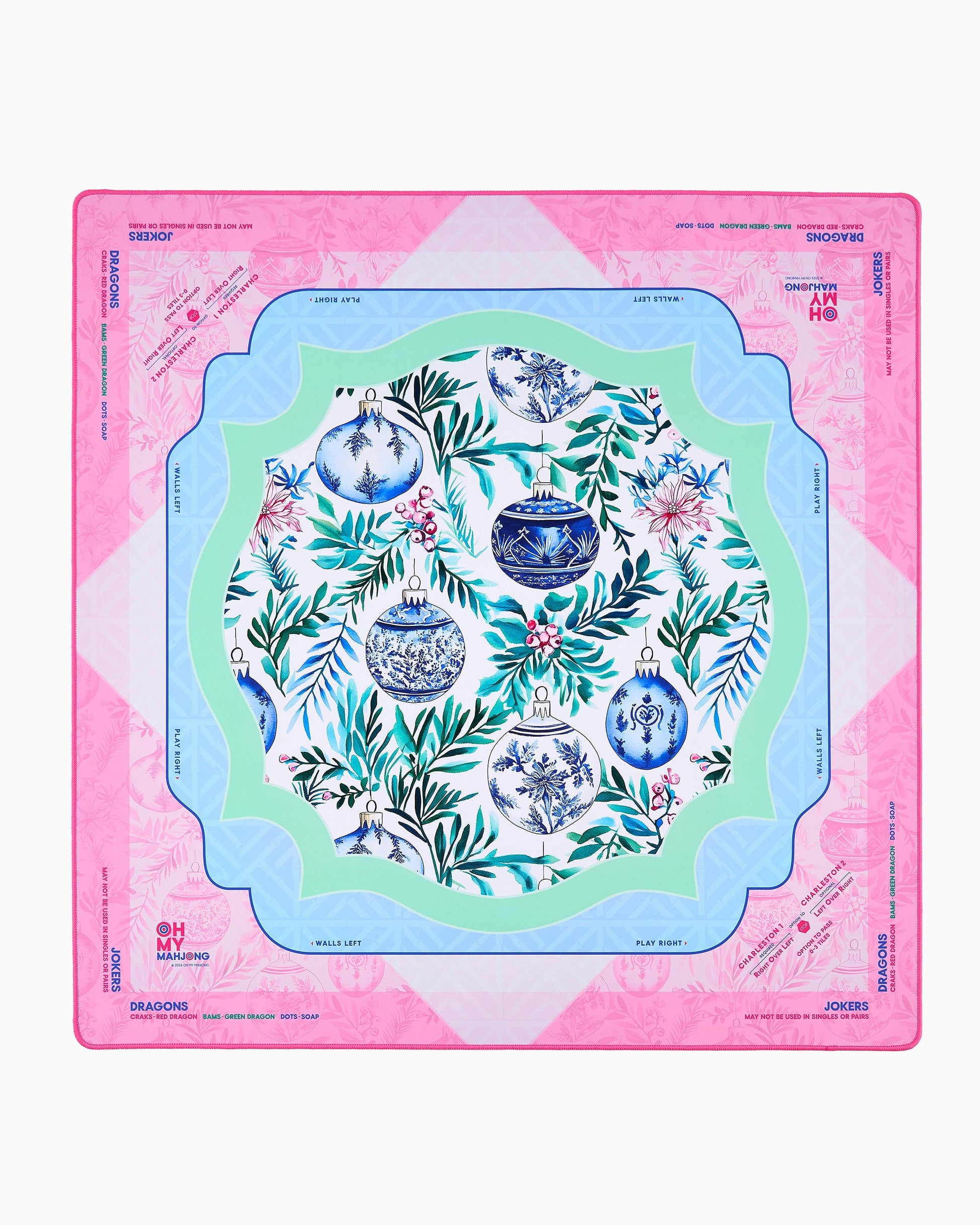 Merriment Mat in Tube - Oh My Mahjong