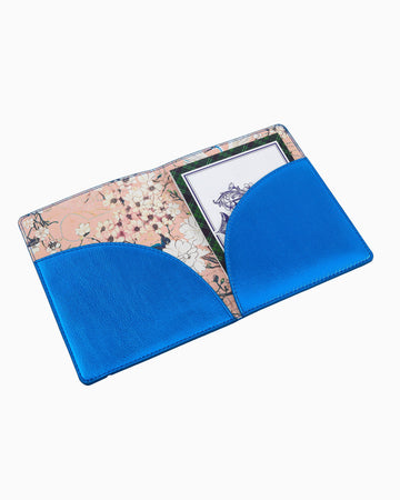 Metallic Blue Mahjong Card Folio - Oh My Mahjong