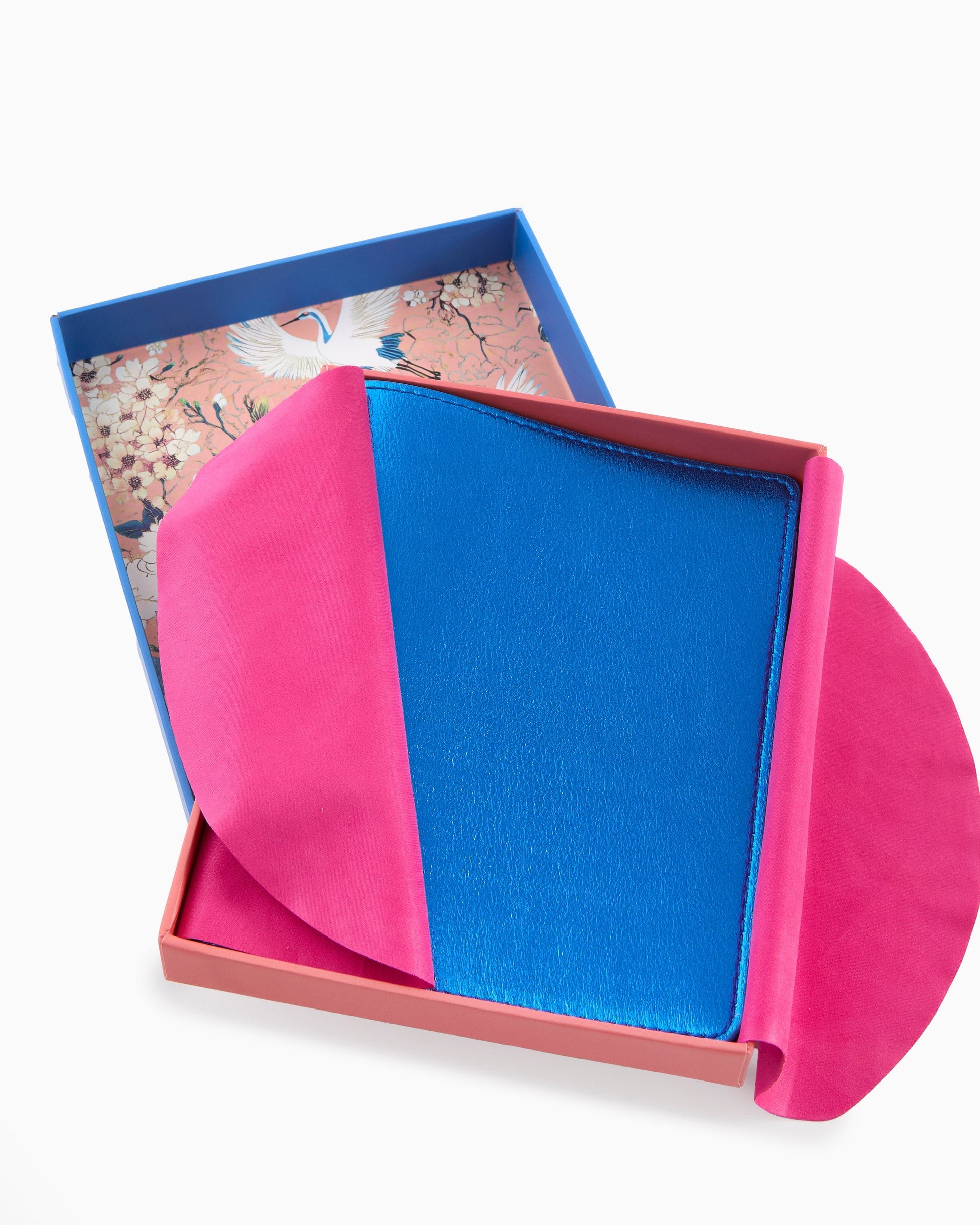 Metallic Blue Mahjong Card Folio - Oh My Mahjong