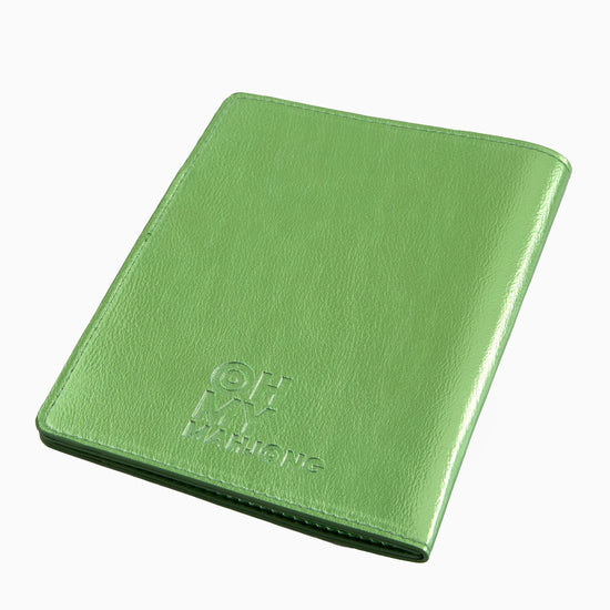 Metallic Green Mahjong Card Folio - Oh My Mahjong