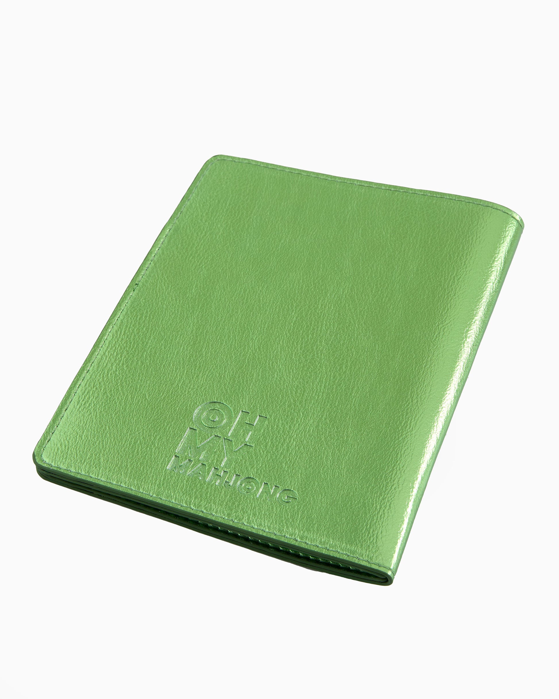 Metallic Green Mahjong Card Folio - Oh My Mahjong