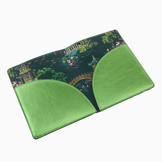 Metallic Green Mahjong Card Folio - Oh My Mahjong