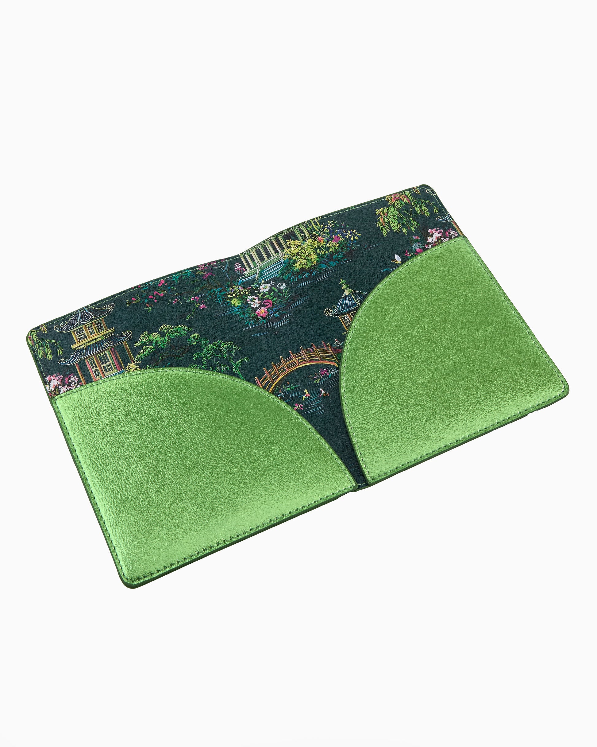 Metallic Green Mahjong Card Folio - Oh My Mahjong