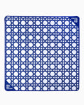 Mini Blue Cane Mat - Oh My Mahjong