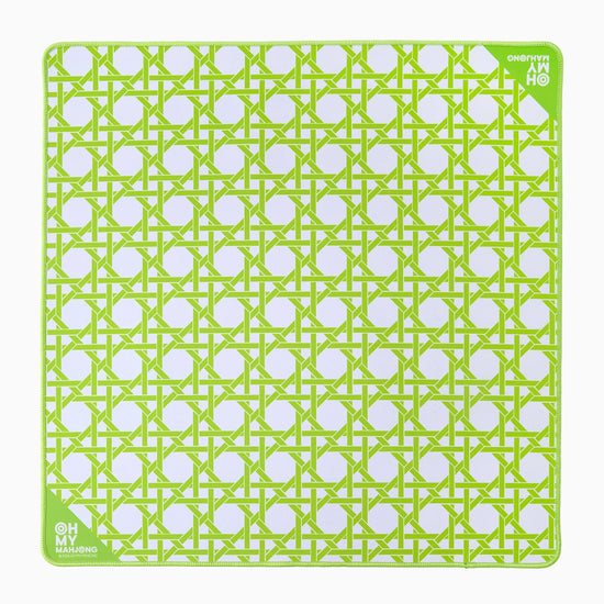 Mini Green Cane Mat - Oh My Mahjong