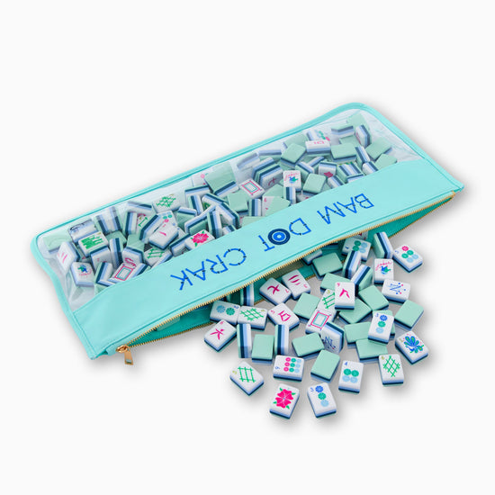 Mint Bam Dot Crak Mahjong Bag - Oh My Mahjong
