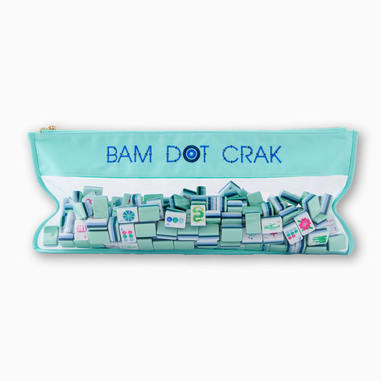 Mint Bam Dot Crak Mahjong Bag - Oh My Mahjong