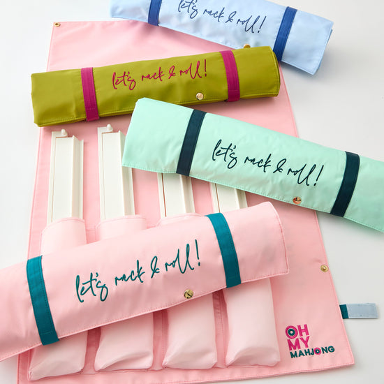 Mint Let's Rack & Roll Bag - Oh My Mahjong