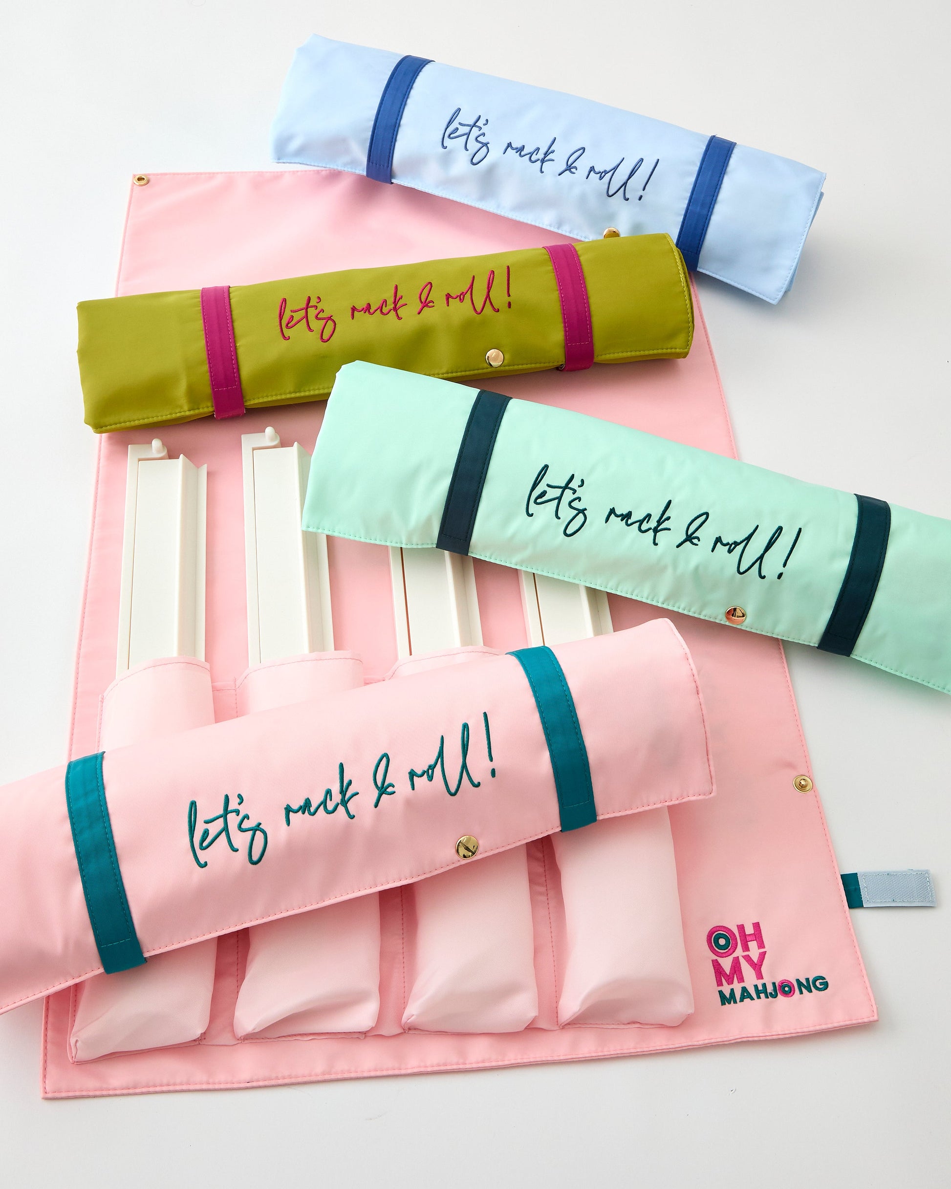 Mint Let's Rack & Roll Bag - Oh My Mahjong