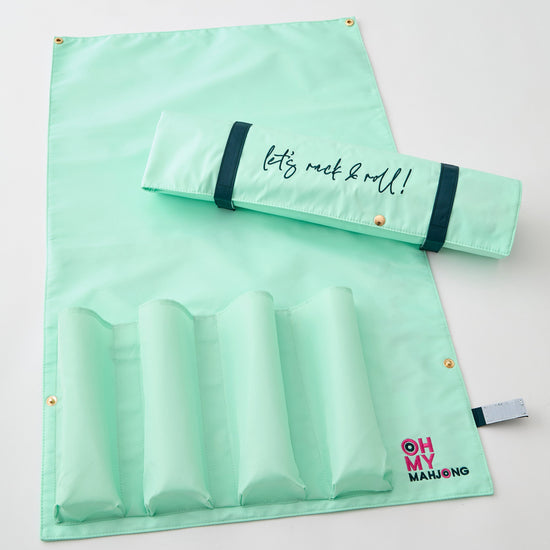 Mint Let's Rack & Roll Bag - Oh My Mahjong