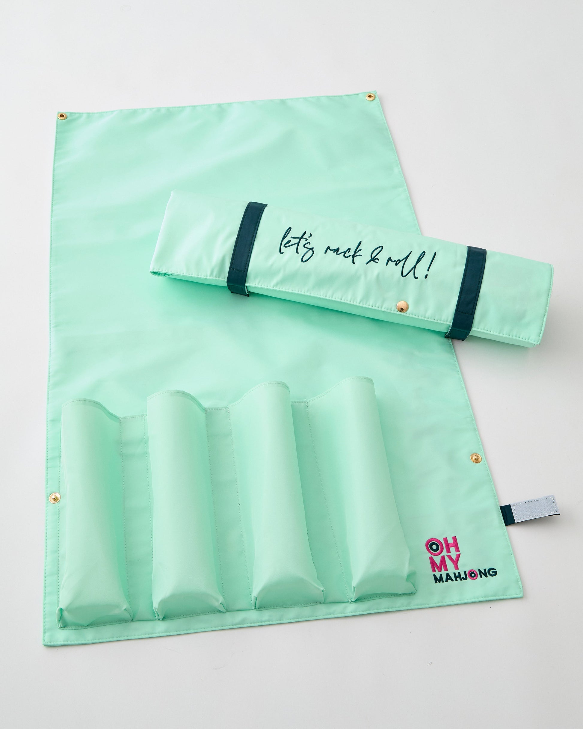 Mint Let's Rack & Roll Bag - Oh My Mahjong