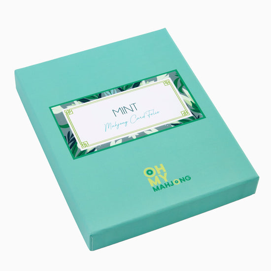 Mint Mahjong Card Folio - Oh My Mahjong
