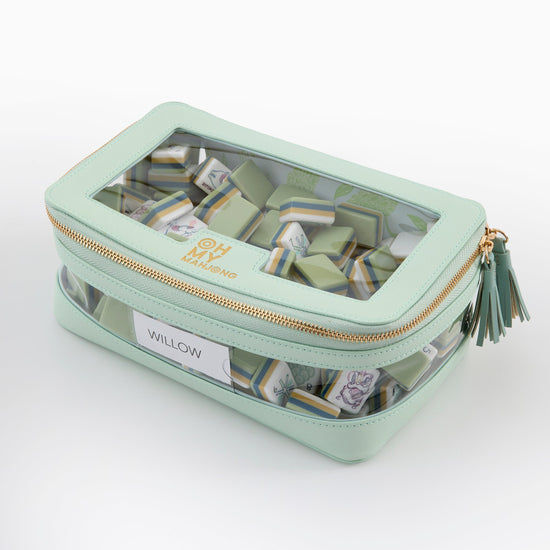 Mint Tile Storage Bag - Oh My Mahjong