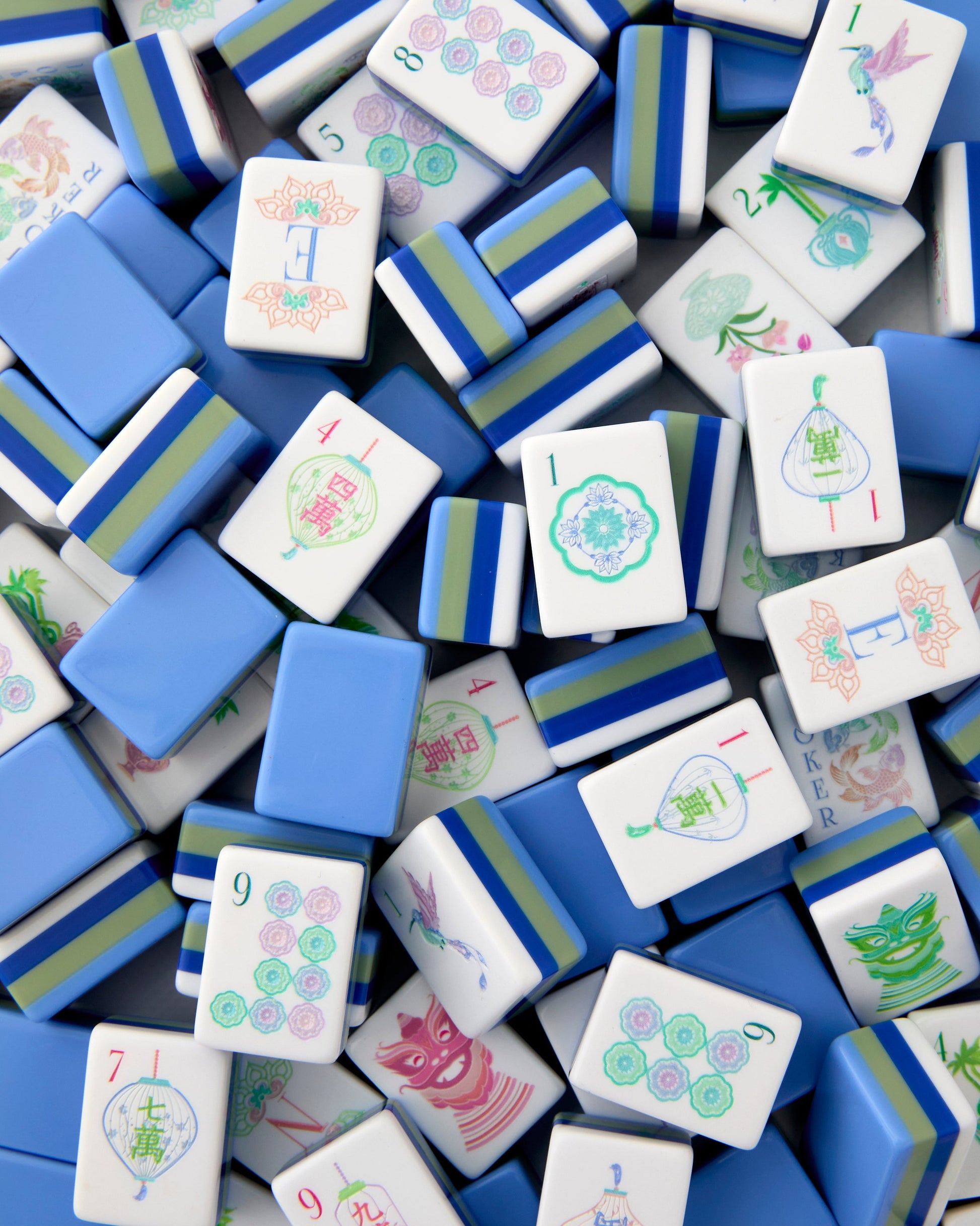 Moonlight Mahjong Tiles - Oh My Mahjong