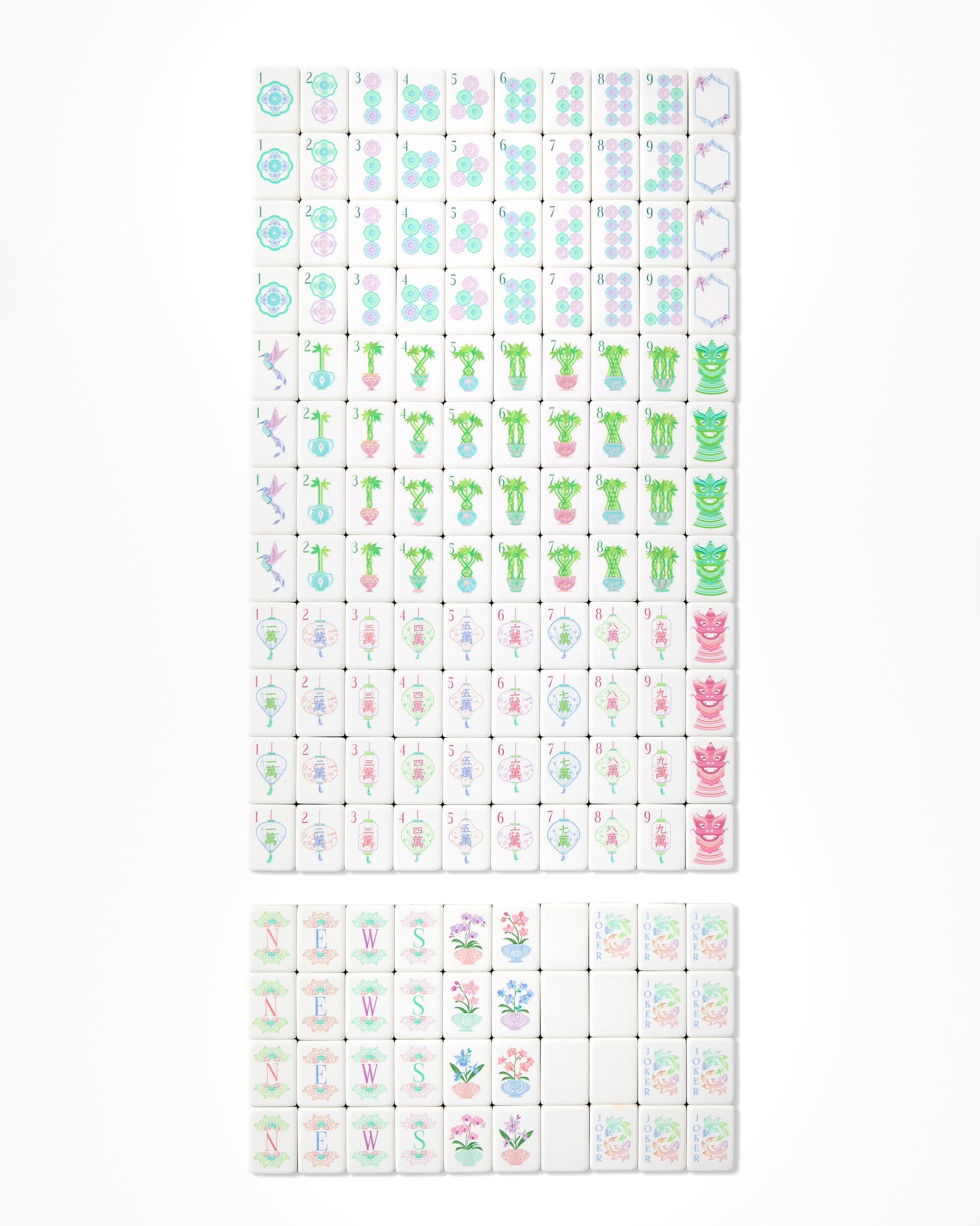 Moonlight Mahjong Tiles - Oh My Mahjong
