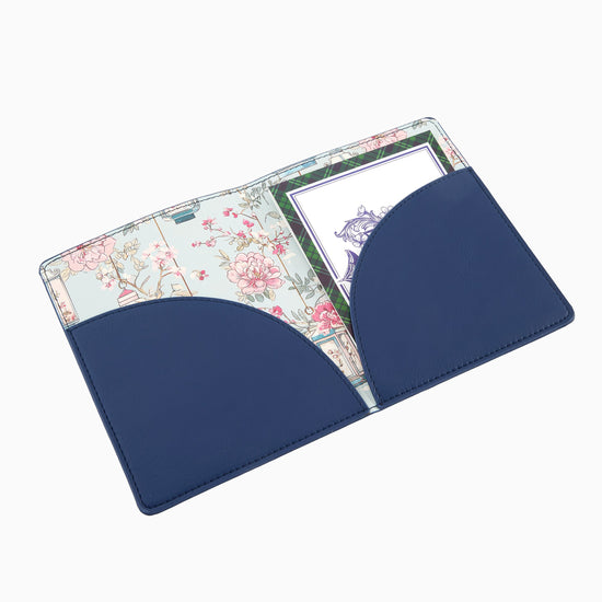 Navy Blue Mahjong Card Folio - Oh My Mahjong