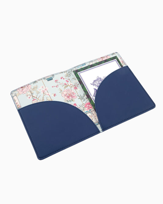Navy Blue Mahjong Card Folio - Oh My Mahjong