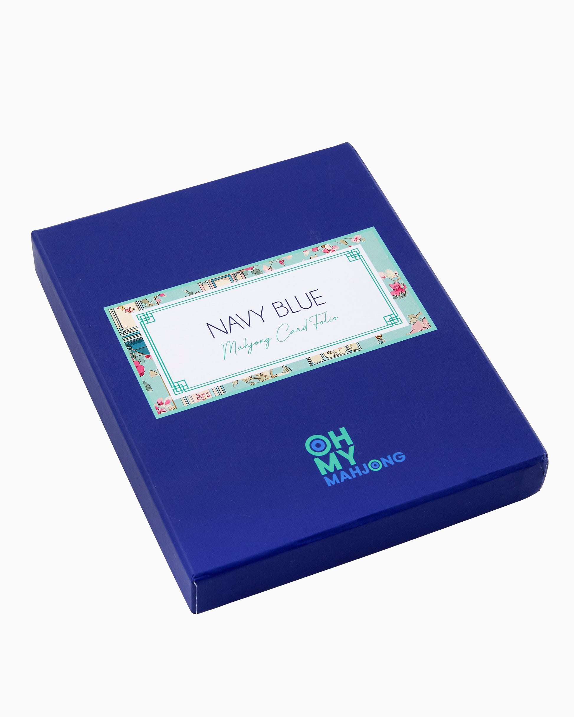 Navy Blue Mahjong Card Folio - Oh My Mahjong