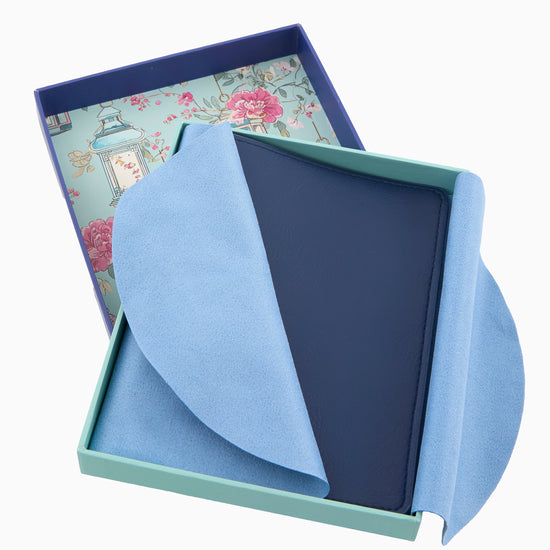Navy Blue Mahjong Card Folio - Oh My Mahjong
