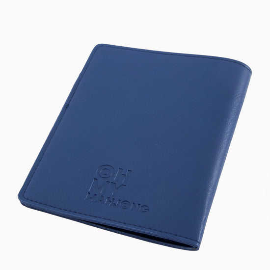 Navy Blue Mahjong Card Folio - Oh My Mahjong