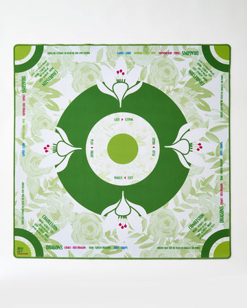 Olive Rose Mahjong Mat - Oh My Mahjong