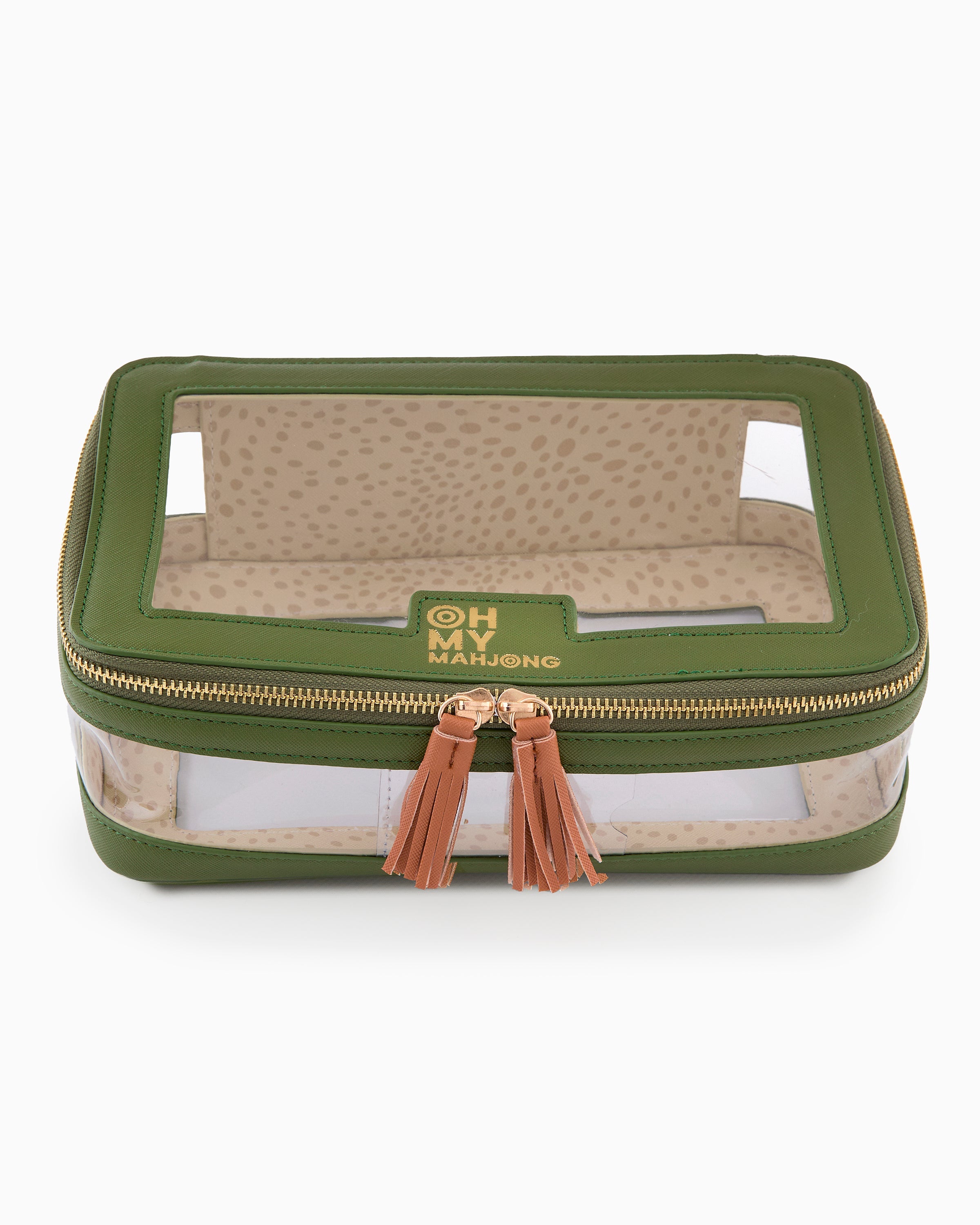 Olive Tile Storage Bag – Oh My Mahjong