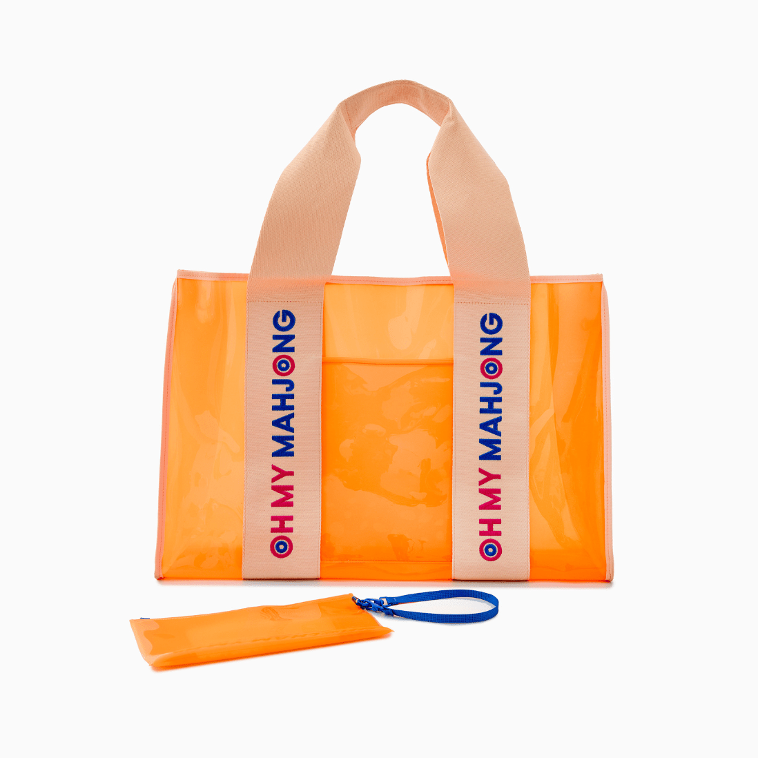 Orange Beach Bag - Oh My Mahjong
