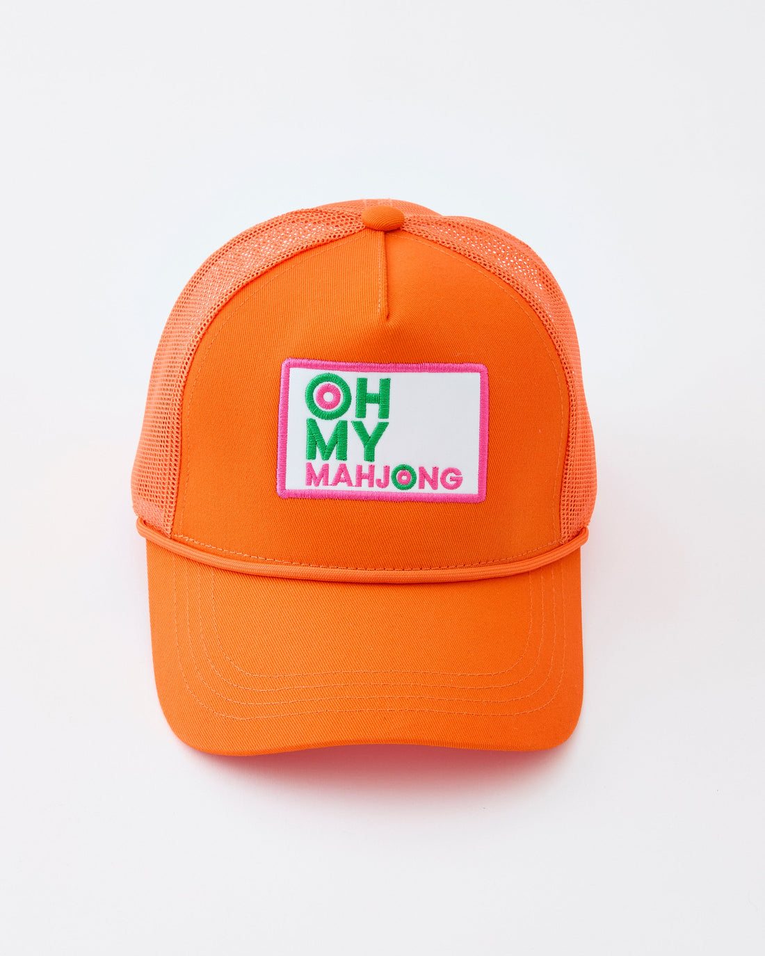Orange OMM Hat - Oh My Mahjong