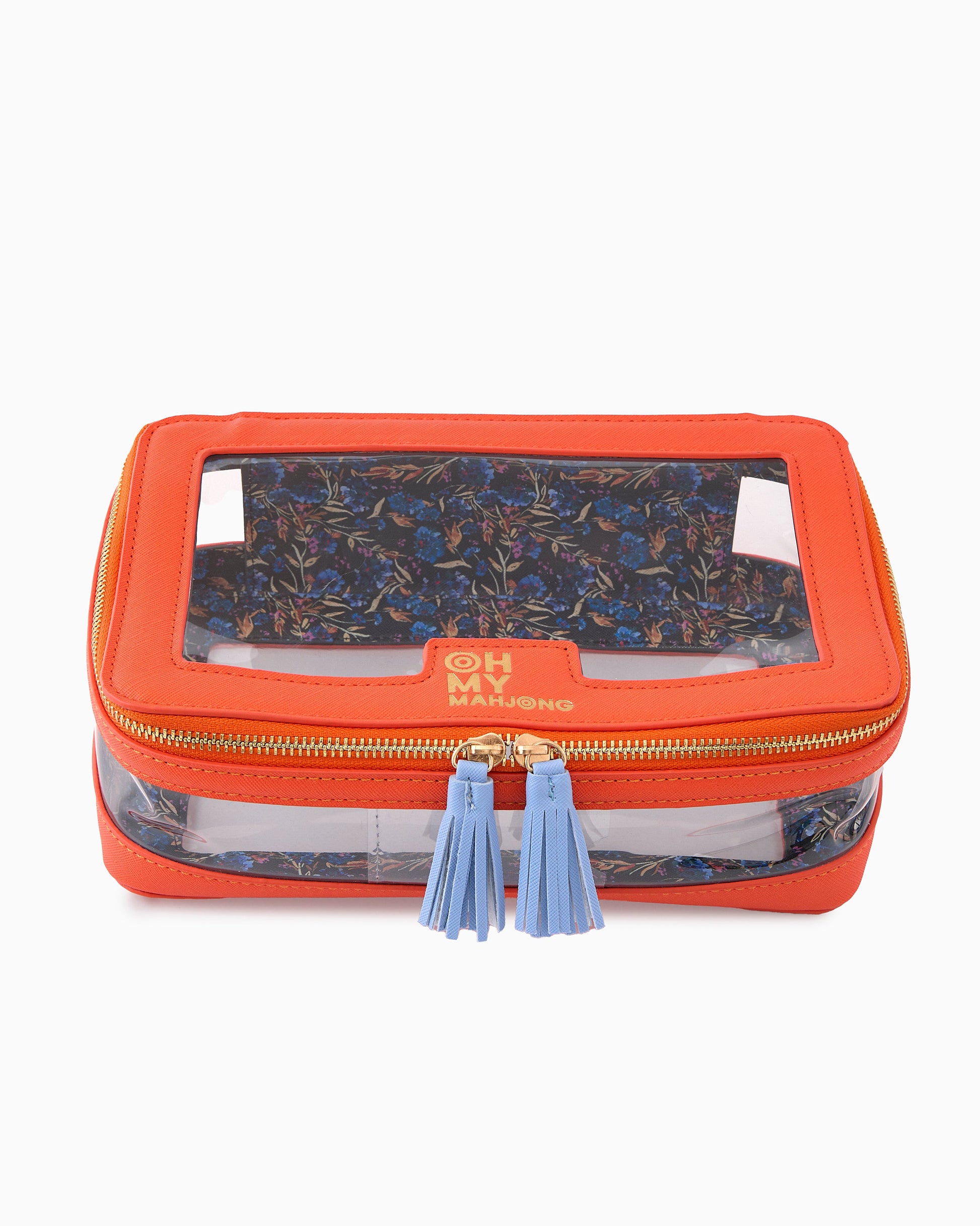 Orange Tile Storage Bag - Oh My Mahjong
