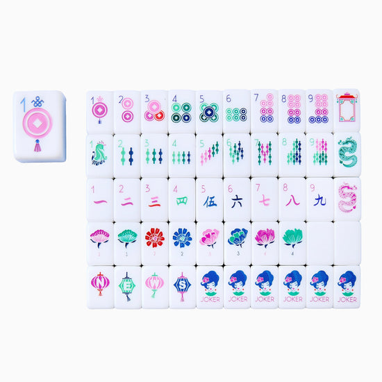 Palm Beach Travel Set - Oh My Mahjong