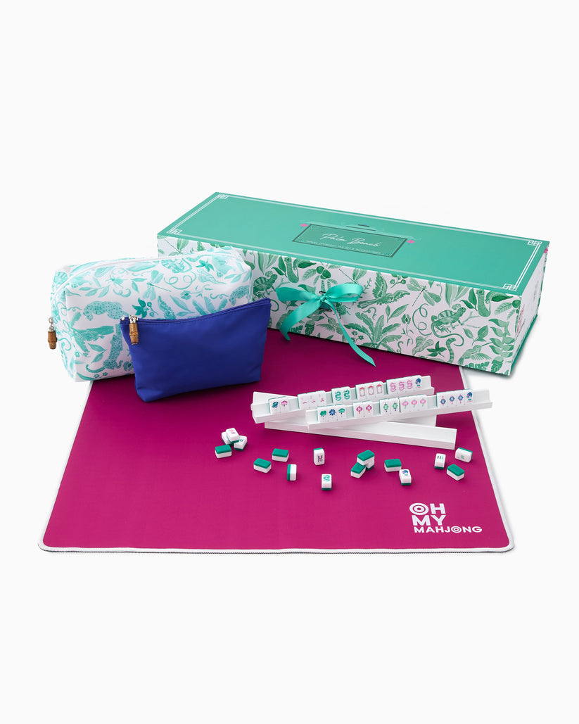 Oh My Mahjong Palm Beach Travel Set