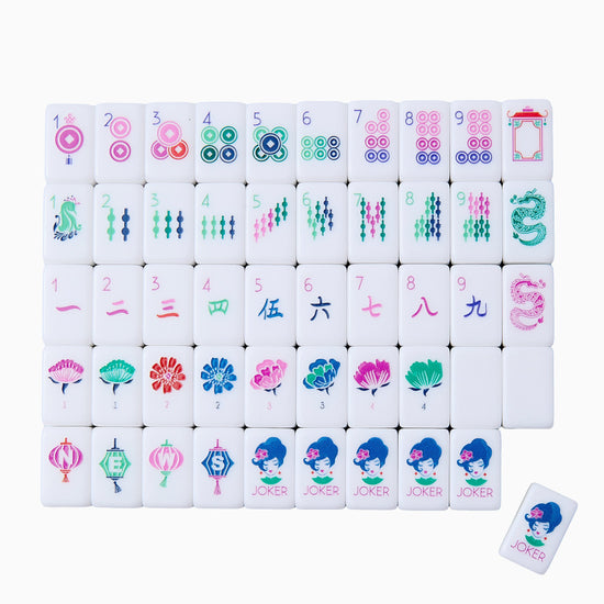 Palm Beach Travel Set - Oh My Mahjong
