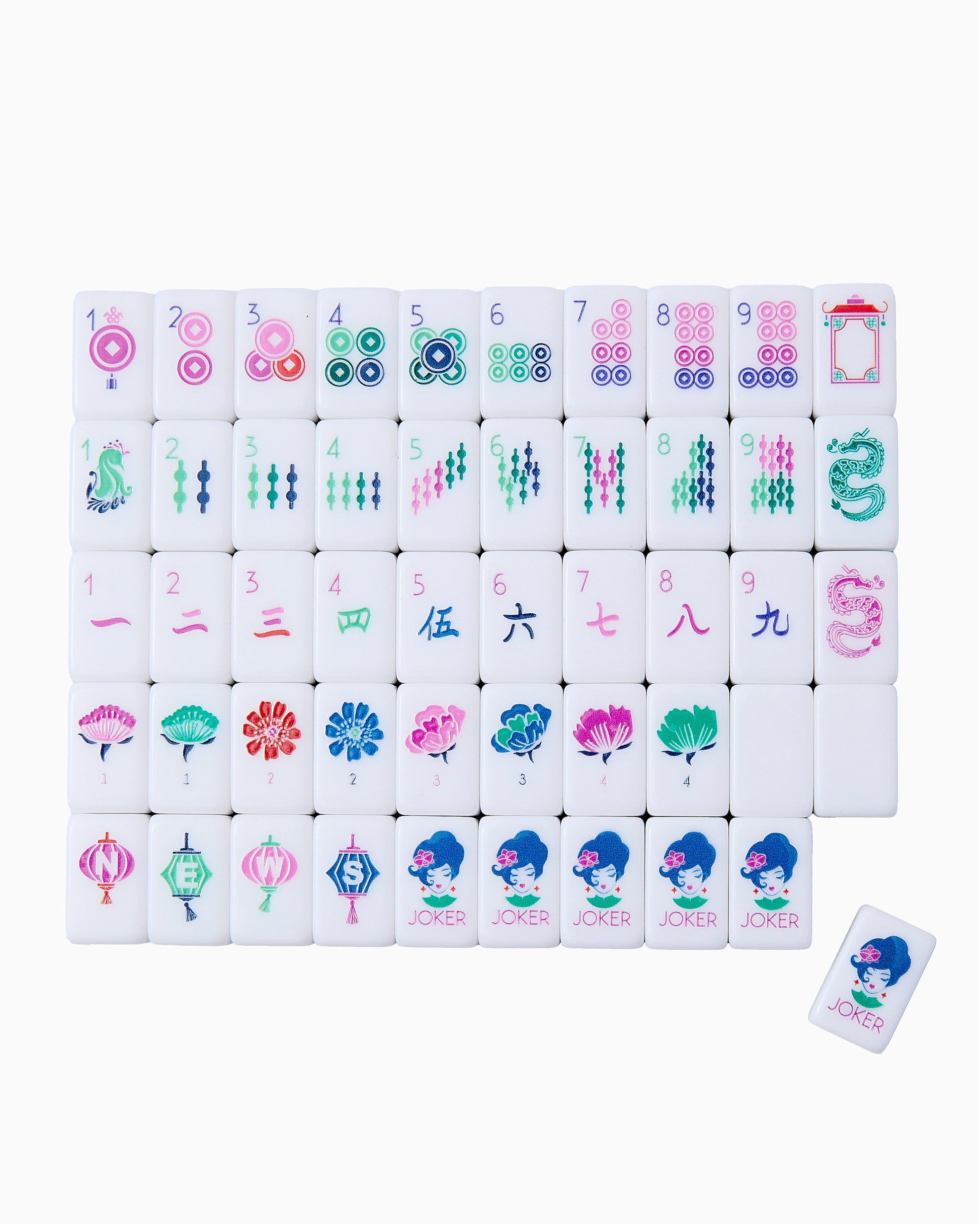 Palm Beach Travel Set - Oh My Mahjong