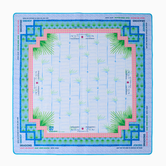 Palm Paradise Mahjong Mat - Oh My Mahjong