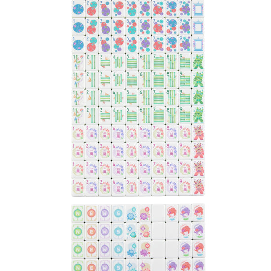 Papaya Spritz Mahjong Tiles - Oh My Mahjong