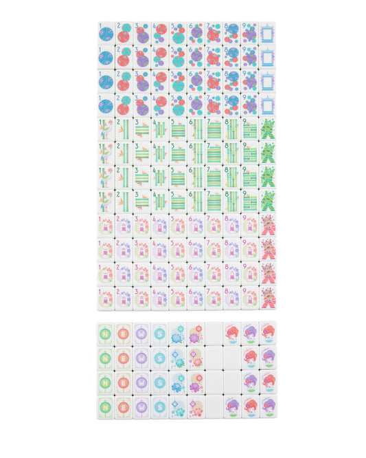 Papaya Spritz Mahjong Tiles - Oh My Mahjong
