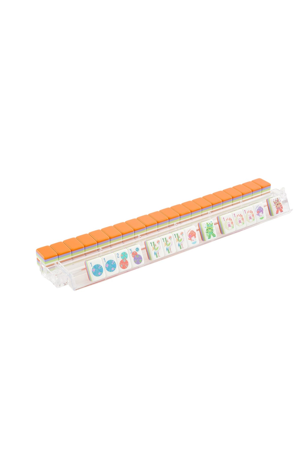 Papaya Spritz Mahjong Tiles - Oh My Mahjong