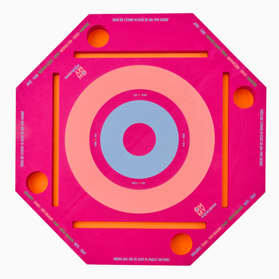 Pink Aqua Jong Pool Mat - Oh My Mahjong