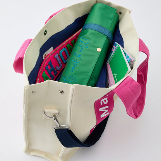 Pink Mahj It All Bag - Oh My Mahjong