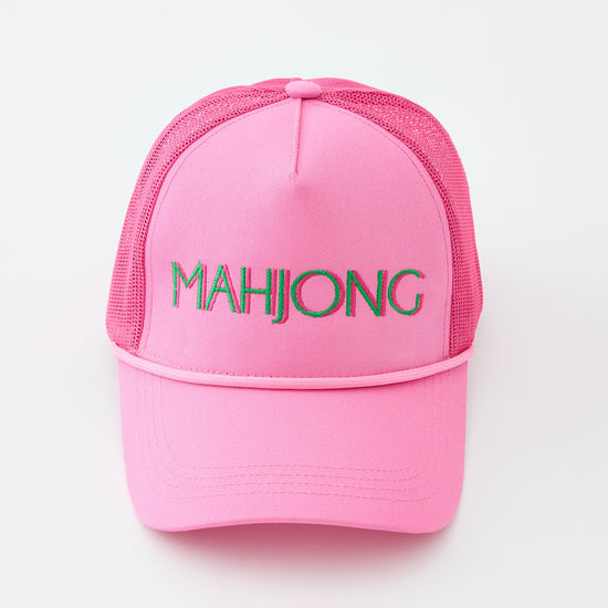 Pink Mahjong Hat - Oh My Mahjong