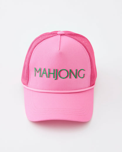 Pink Mahjong Hat - Oh My Mahjong