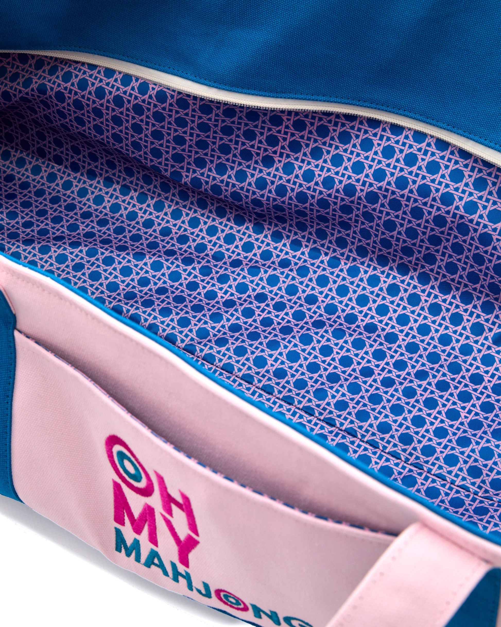 Pink Mat Storage Bag - Oh My Mahjong