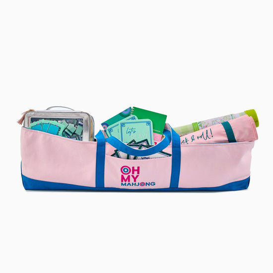 Pink Mat Storage Bag - Oh My Mahjong
